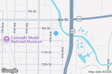 Map image of the property - 221 10th St