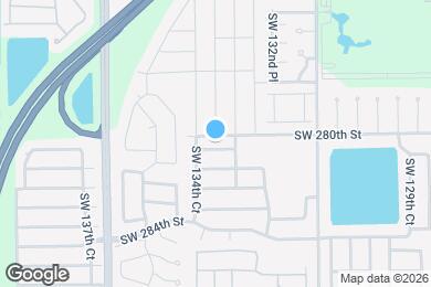 Map image of the property - 13421 SW 280th Ter