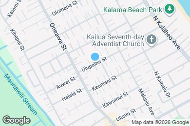 Map image of the property - 448 Ulupaina St