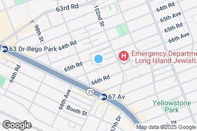 Map image of the property - 99-31 66th Ave