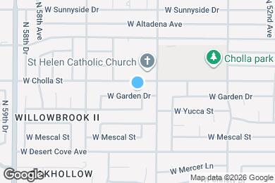 Map image of the property - 5526 W Garden Dr