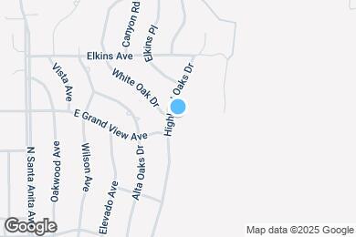 Map image of the property - 1918 Highland Oaks Dr