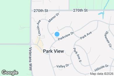 Map image of the property - 18 Parkview Dr