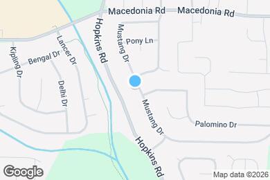 Map image of the property - 3465 Mustang Dr