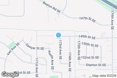 Map image of the property - 14936 173rd Ave SE