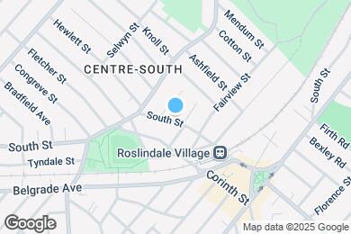 Map image of the property - 847 South St