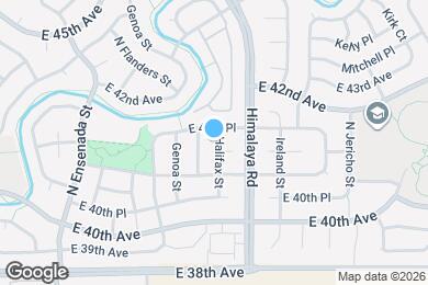 Map image of the property - 4137 Halifax St