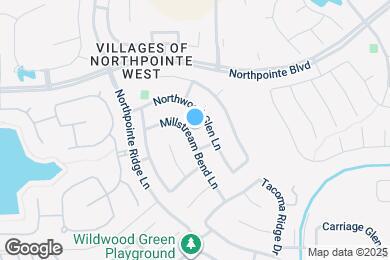Map image of the property - 13018 Millstream Bend Ln