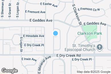 Map image of the property - 7406 S Washington St