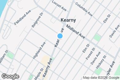 Map image of the property - 534 Kearny Ave
