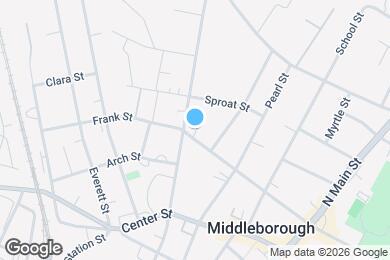 Map image of the property - 171 Peirce St