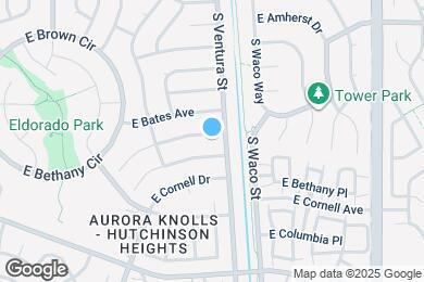 Map image of the property - 17976 E Bethany Dr