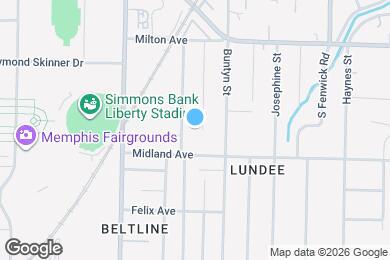 Map image of the property - 417 Hodges St