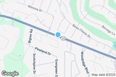 Map image of the property - 133 Bon Temps Roule