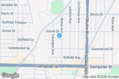 Map image of the property - 8930 Bronx Ave