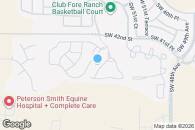 Map image of the property - 4560 SW 52nd Circle
