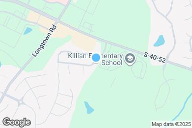 Map image of the property - 205 Killian Green Dr