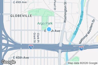 Map image of the property - 4682 Pennsylvania St
