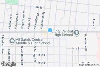 Map image of the property - 1306 Columbus Ave