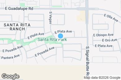 Map image of the property - 10617 E Portobello Ave