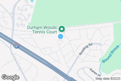 Map image of the property - Durham Woods