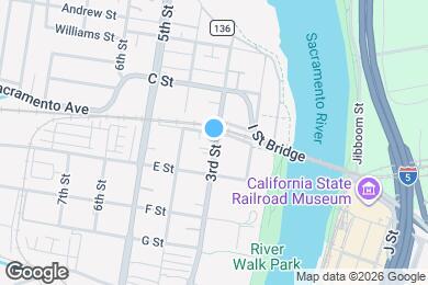 Map image of the property - 416 3rd St