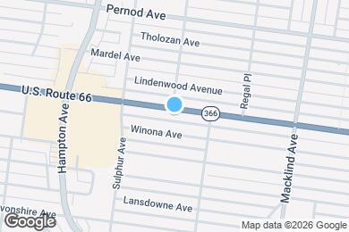 Map image of the property - 5644 Chippewa St