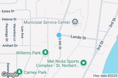Map image of the property - 1030-1034 S 6th St