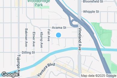 Map image of the property - 11138 Aqua Vista St