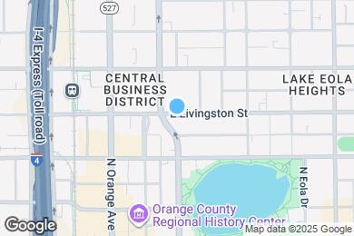 Map image of the property - Radius Orlando Apartments