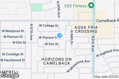 Map image of the property - 8501 W Pierson St