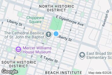 Map image of the property - 305 E Liberty St