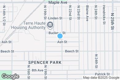 Map image of the property - 2026 Ash St