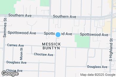 Map image of the property - 696 S Greer St