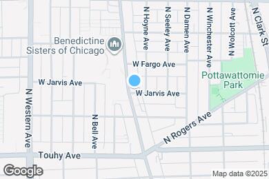 Map image of the property - 7345 N Ridge Blvd