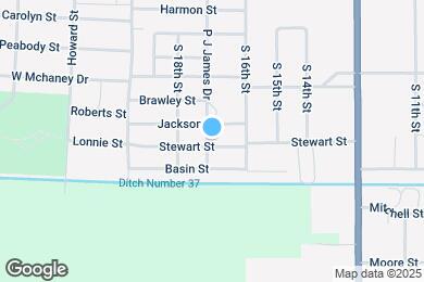 Map image of the property - 1624 Stewart St