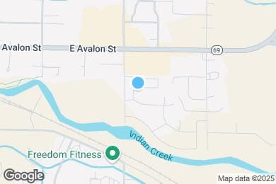 Map image of the property - 857 E Travel Ln