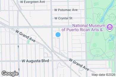 Map image of the property - 1122 N Christiana Ave