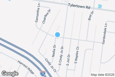 Map image of the property - 3749 Nadia Dr