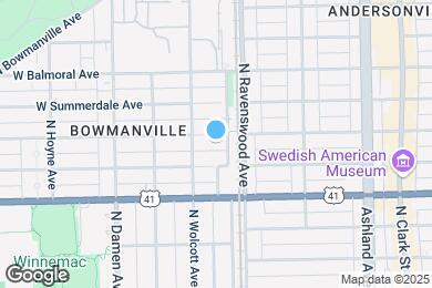 Map image of the property - 1817 W Berwyn Ave