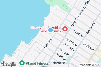 Map image of the property - 149 W 10th St