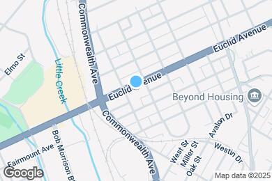Map image of the property - 1112 Euclid Ave