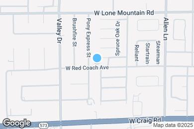 Map image of the property - 4030 W Red Coach Ave