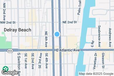 Map image of the property - 75 NE 5th Ave