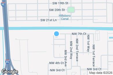 Map image of the property - 357 NW 6th Ct