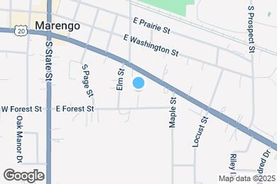 Map image of the property - 318 E Forest St