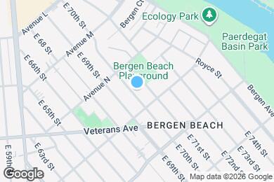 Map image of the property - 1453 E 70th St