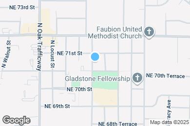 Map image of the property - 7037 N Holmes St