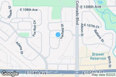 Map image of the property - 10571 Garfield St