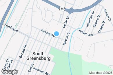 Map image of the property - 618 Wirsing Ave